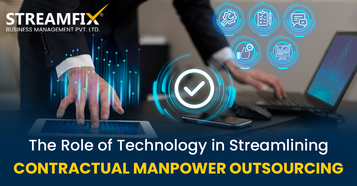 The Role of Technology in Streamlining Contractual Manpower Outsourcing